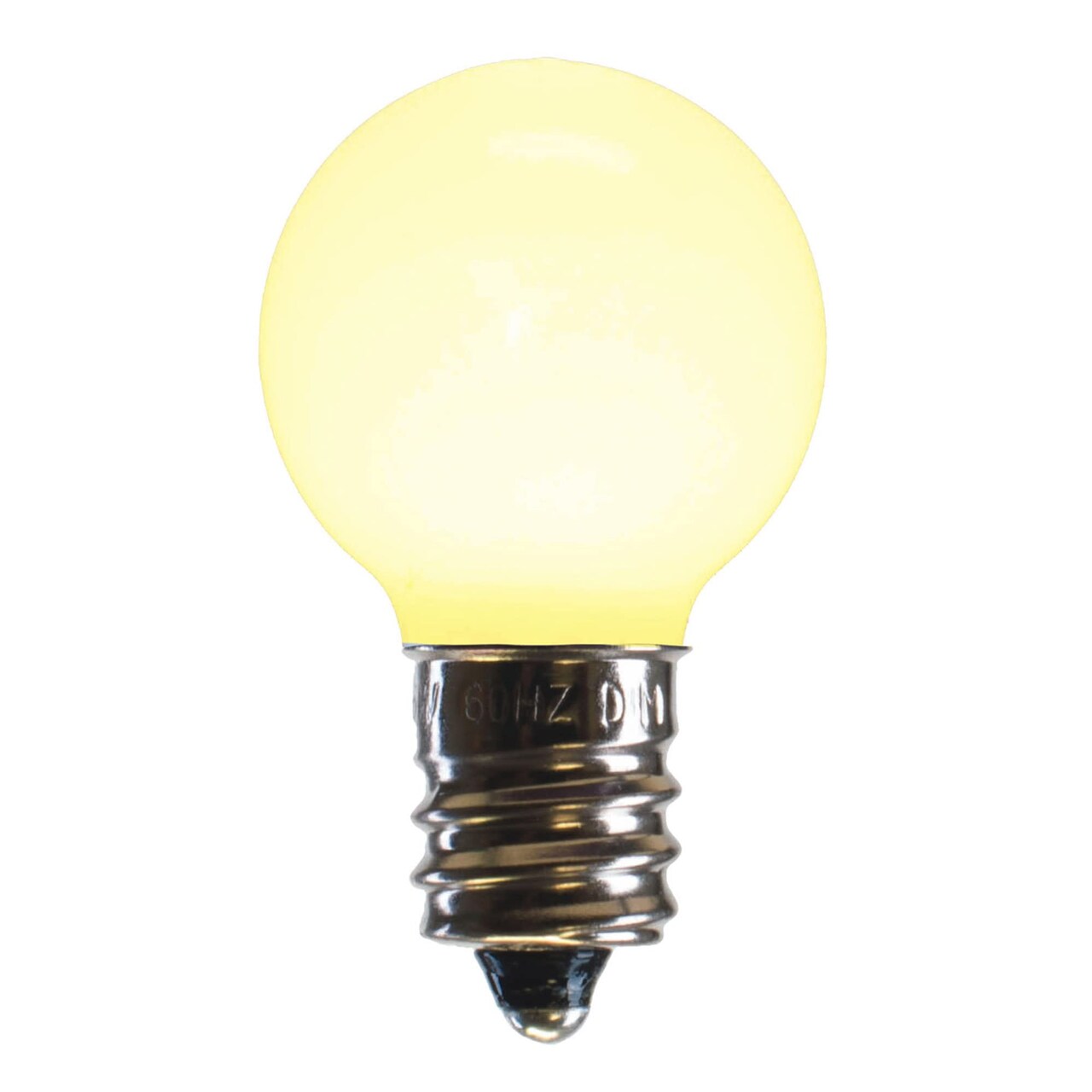 Vickerman G30 WmWht Ceramic LEDBulb E12 .96W 25Bx - XLEDCG31-25